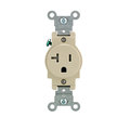 Leviton Comm Sngl Recep Tp20A Iv T5020-0IS